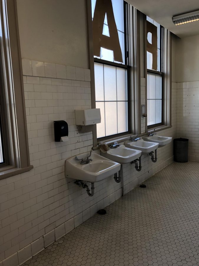 The century-old building gutted its restrooms for the remodeling that concluded in September of 2019. The older design was in dire need of a facelift. 
