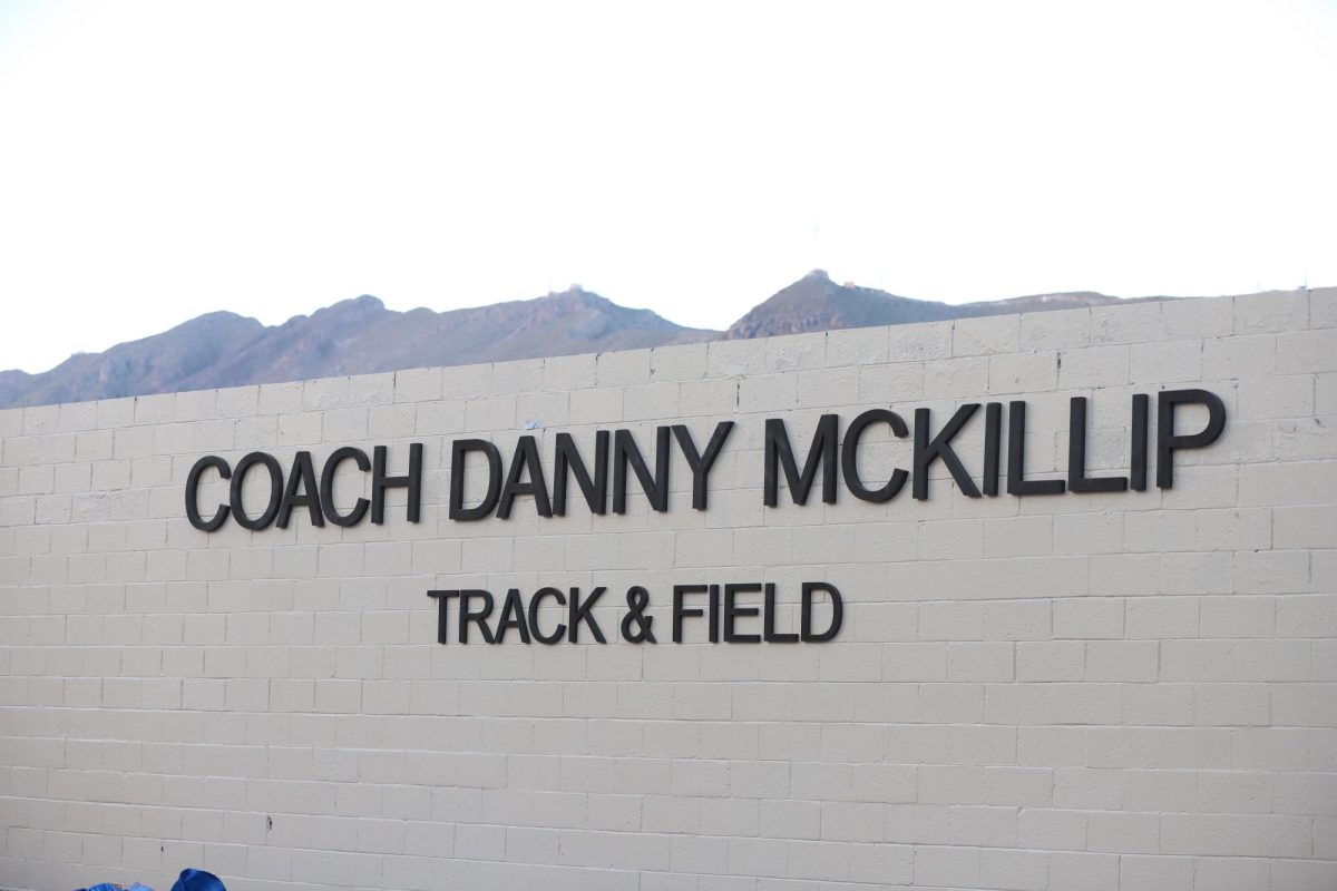 The El Paso High School track and field was named after late coach, Danny McKillip, on Sept. 10.